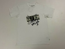 WESC Men’s Logo Adult White Graphic T Shirt Size XS