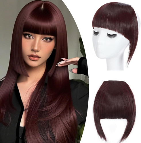 Frangia capelli clip - frangia,