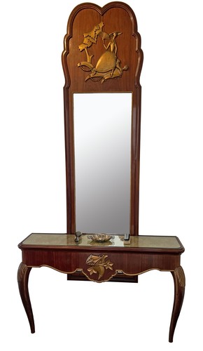 Antica consolle liberty - , con