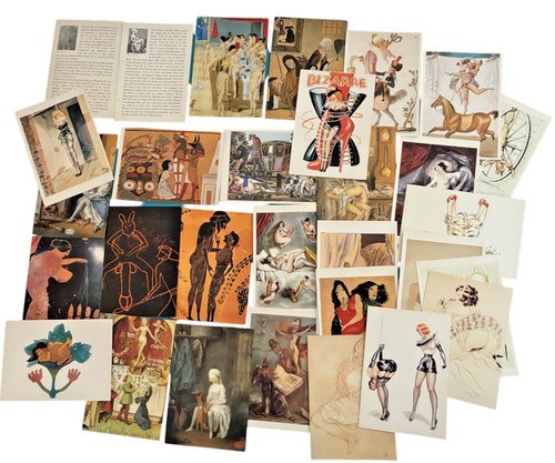 Cartoline arte erotica - cartoline,