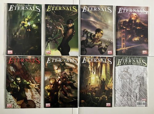 Eternals sketchbook - eternals, #1-7
