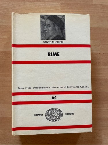 Dante alighieri rime nue - rime,