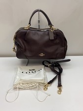 [Ottimo+] Vecchia borsa a tracolla Coach 69621 pelle BRD bordeaux vintage