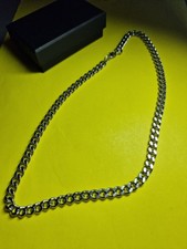 Collana in argento 45 cm 7 mm