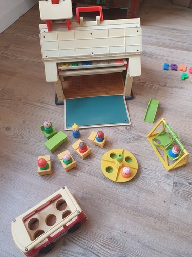 Little people play family - people,