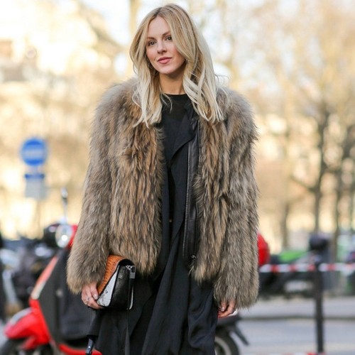 Cappotto pelliccia sintetica