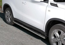 Pedane laterali ovali inox