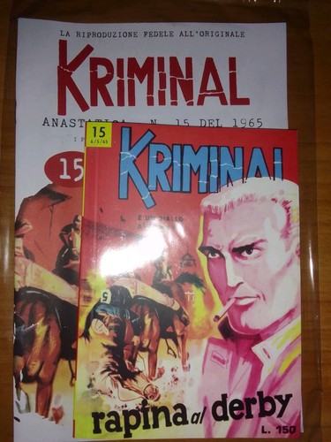Kriminal anastatica 15 - n.,
