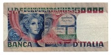 ITALIA - BANCONOTA DA 50.000