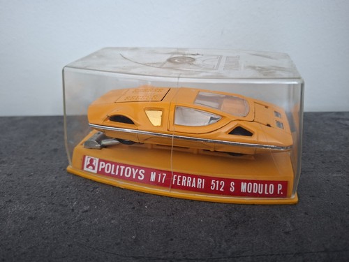 Politoys m17 ferrari 512 - politoys,