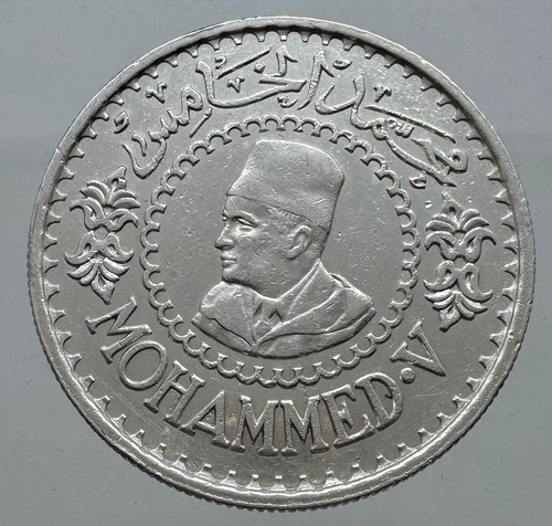 Africa marocco 500 francs - -,