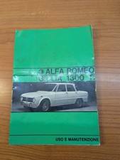 Libretto uso e manutenzione Alfa Romeo Giulia 1300 TI  originale Dell'epoca