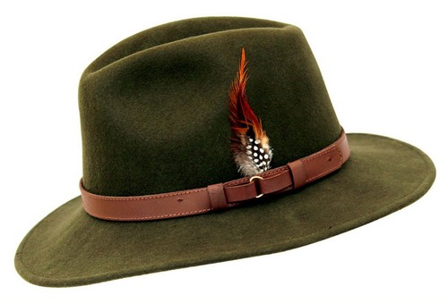 Cappello fedora ranger 100 - fedora, 100%
