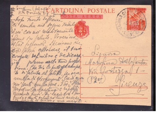 Cartolina postale lire su - postale,