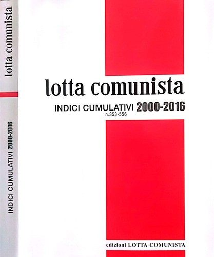 Lotta comunista indici - comunista.,