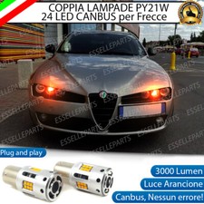 COPPIA LAMPADE PY21W LED ALFA