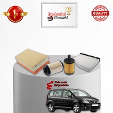 KIT TAGLIANDO 4 FILTRI VW TOURAN 1.9 TDI 77KW 105CV DAL 2003 -> 2010