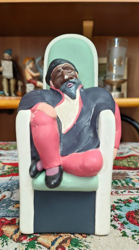 Statua ceramica moro - statua,