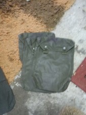 Wehrmacht Luftwaffe polizia telone gas borsa M31 telone gas gommato WW2 WWII