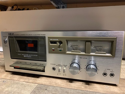 Akai 703d deck cassette - /,