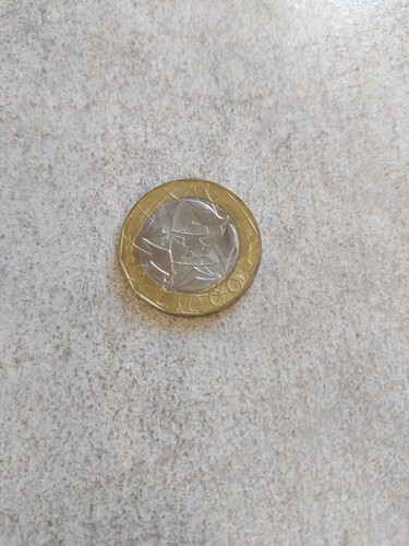 Moneta 1000 lire del 1997 - 1000,
