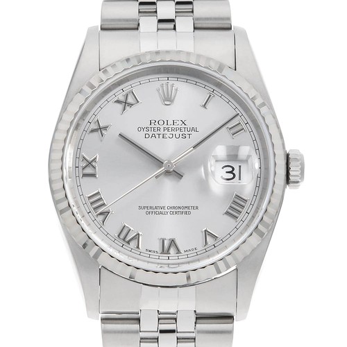 Rolex datejust 16234 silver - datejust,