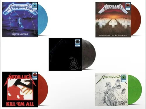 Metallica vinyl primi album - vinyl,
