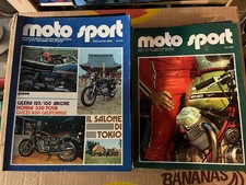 LOTTO N°11 RIVISTE RIVISTA D'EPOCA MOTO SPORT ANNO 1971 E 1972 MOTORI
