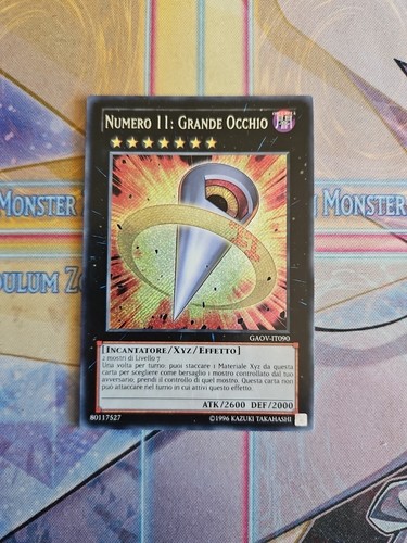 Numero 11 grande - yu-gi-oh!,