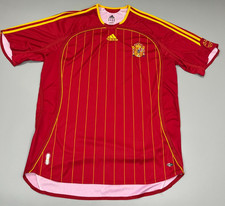 MAGLIA MAGLIA HOME CALCIO SPAGNA NAZIONALE 2005 2007 ORIGINALE ADIDAS Taglia L