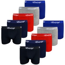 10 boxer ragazzo cotone mutande intimo mutande boxer shorts