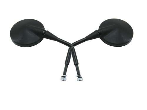 Coppia specchietti neri