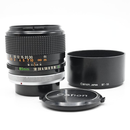 Canon 85mm s - fd, f1.8