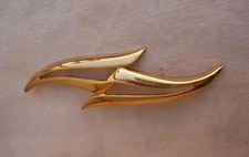 SPILLA TRIFARI METALLO COLORE