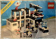 Lego stazione polizia vintage