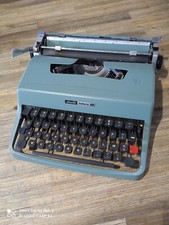 Macchina Da Scrivere Olivetti Lettera 32 Perfetta Oliata Funzionante + Custodia