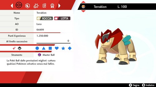 Terrakion shiny - shiny, +