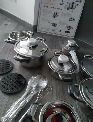 Batteria pentole pezzi - batteria, di