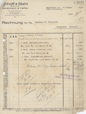 Fattura Imhoff Stahl GmbH