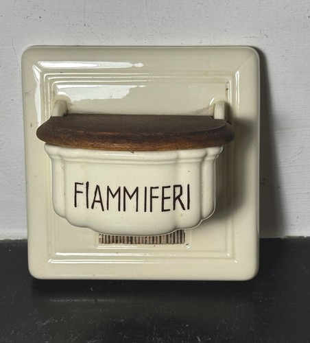 Portafiamifferi ceramica - in,
