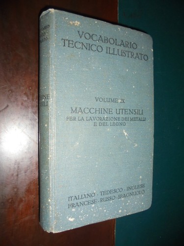Vocabolario tecnico - vocabolario,