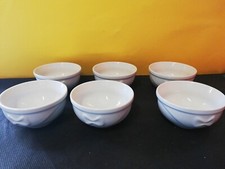 BARILLA 6 ciotole LE PORCELLANE FARFALLA ANNI 80" ciotoline 