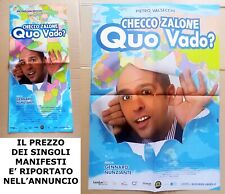 Quo vado? - Film 2016 - LOCANDINA e/o MANIFESTO CINEMA ORIGINALI. Vari formati