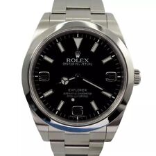 Rolex Explorer 214270 Mark 1 quadrante acciaio inox con cartellino ed etichette c. 2011