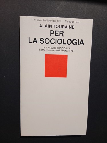 Per sociologia alain - la,