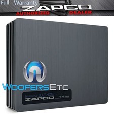 ZAPCO HB-46 II AMPLIFICATORE 4A AUTO 6 CANALI DSP 31 BANDE EQ 4 CANALI CLASSE AB NUOVO