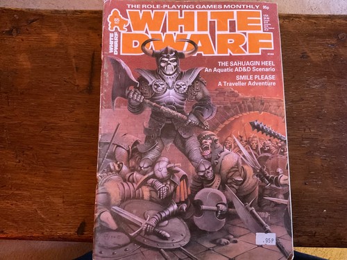 White dwarf magazine vintage - dwarf,