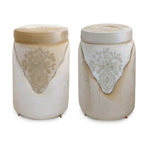 Pouf contenitore dainty - dainty, high