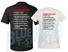 Maglietta Uomo Donna Le Regole