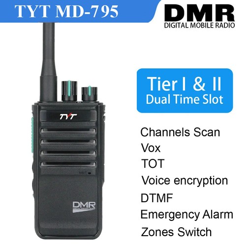 Tyt 795 dmr radio digitale - dmr,